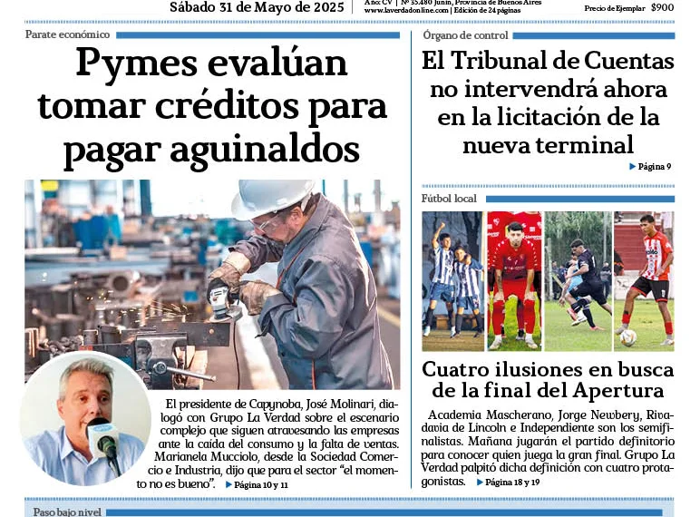 Sabado 31 de mayo de 2025