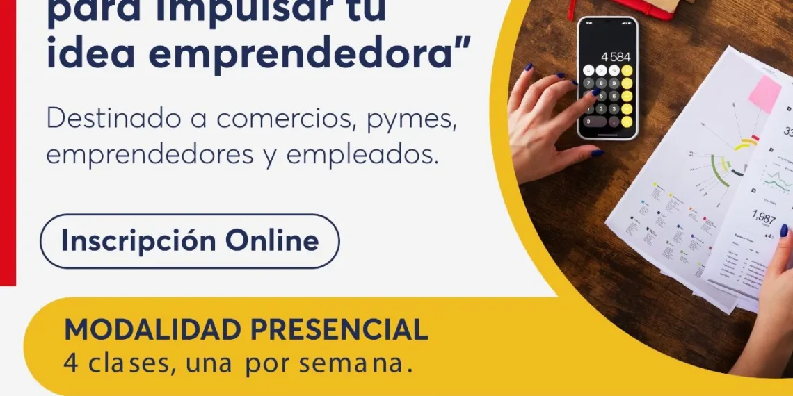 Invitan a participar del taller “Finanzas y gestión para impulsar tu idea emprendedora”