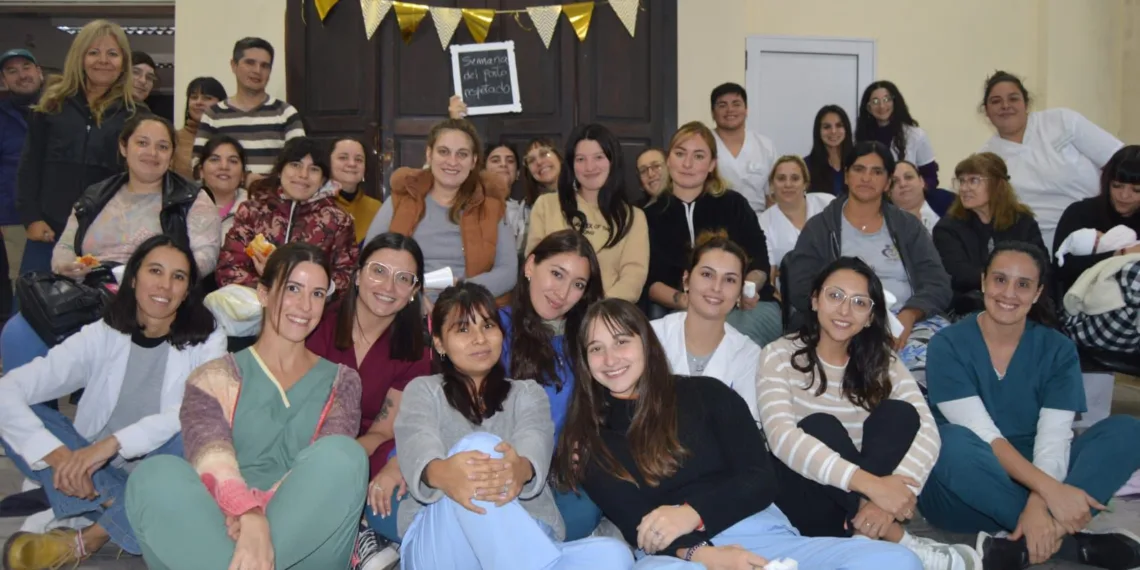 “El parto es respetado cuando vos  podés elegir”, remarcaron desde el HIGA