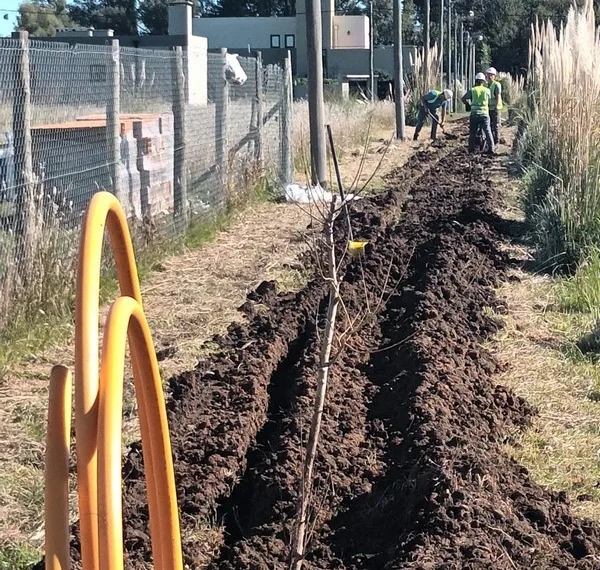 “Es la obra de extensión de gas más grande  de la historia de Junín”, destacó Favarolo