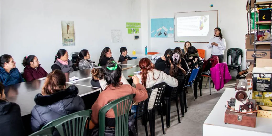 Se dictó un curso de manipulación  alimentaria a madres del Centro CONIN