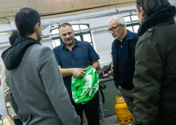 Firma de convenio con la cooperativa textil Junín