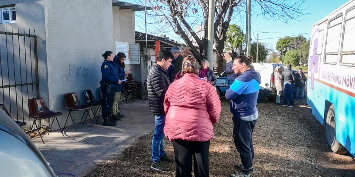 Vecinos de José Hernández se acercaron  y participaron de “La Muni en tu Barrio”