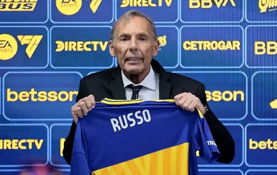 Russo inició su tercer ciclo como entrenador de Boca
