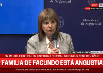 Patricia Bullrich defendió el accionar policial en el episodio que dejó a Thiago Correa Medina con muerte cerebral