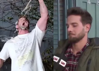 El periodista que se bañó en champagne por la condena a CFK fue despedido de LN+