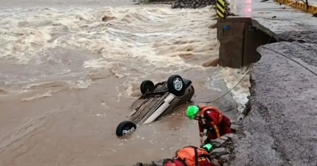 Ascienden a cinco los muertos por las inundaciones en el sur de Brasil
