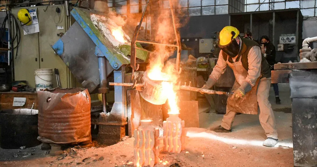 La industria nacional tuvo un crecimiento de un 2,2% en abril