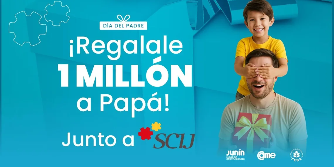 Comercio e Industria lanza “Regalale un millón a Papá”