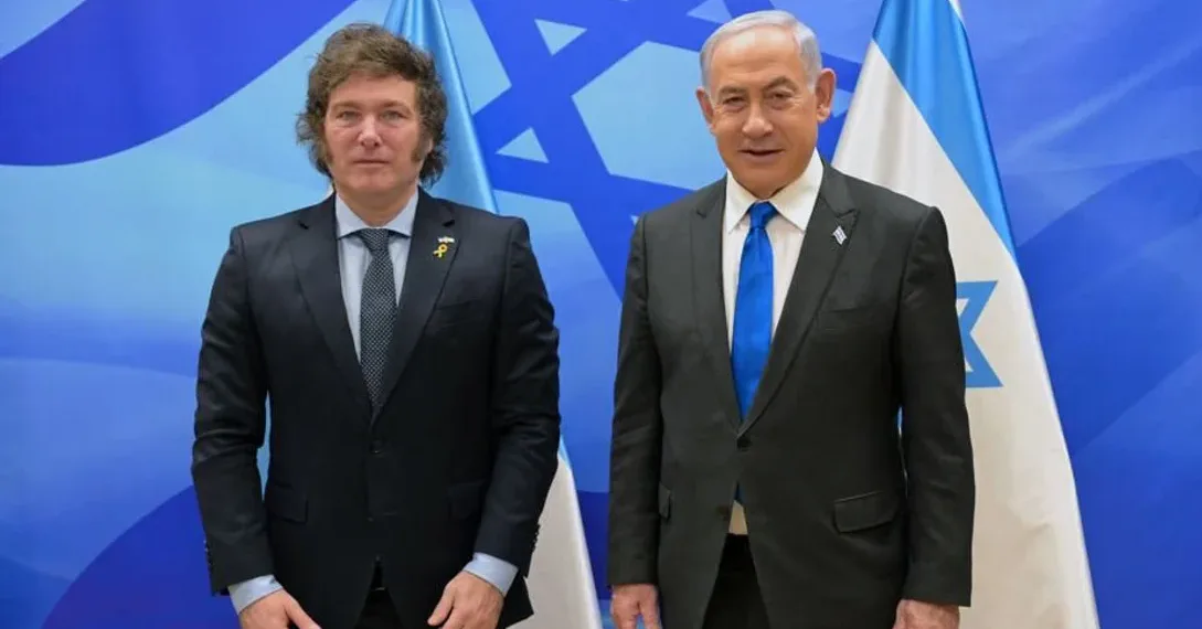 Milei se comunicó con Netanyahu para transmitirle su apoyo en pleno fuego cruzado con Irán