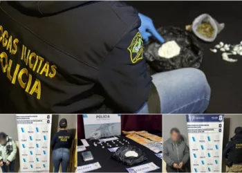 Dos personas detenidas por venta de drogas en un barrio de Junín