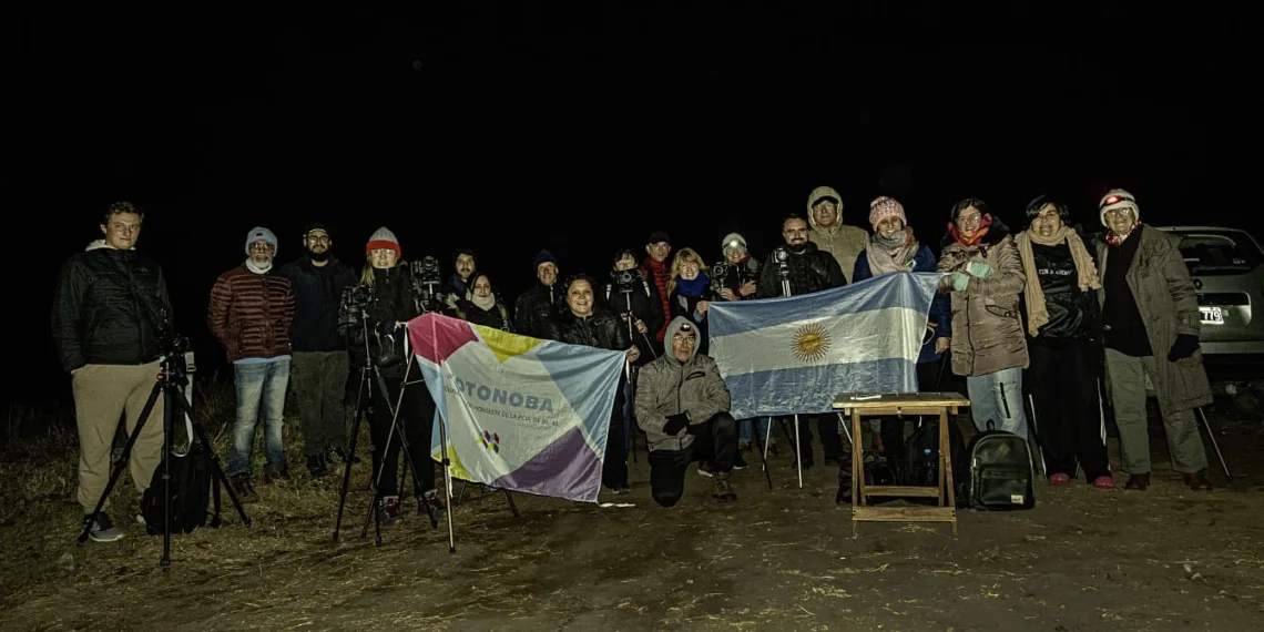 Integrantes de Fotonoba fotografiaron el cielo estrellado de Junín