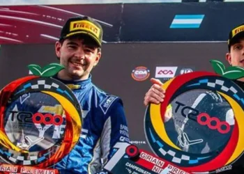 Morillo logró subir al podio en Concordia