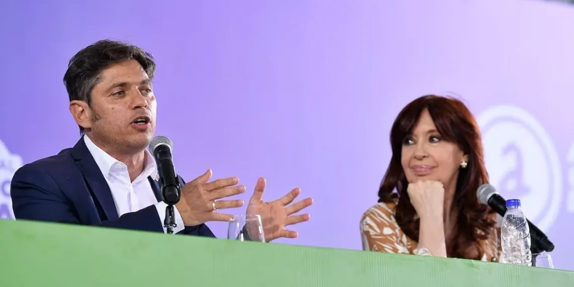 Tras anunciar su candidatura, Cristina Kirchner llamó a Kicillof