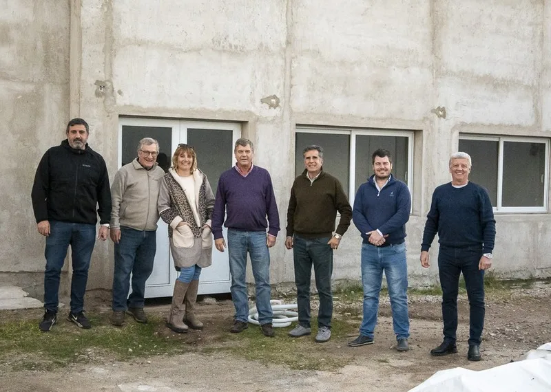 Avances en la obra del Hospital de Rivadavia