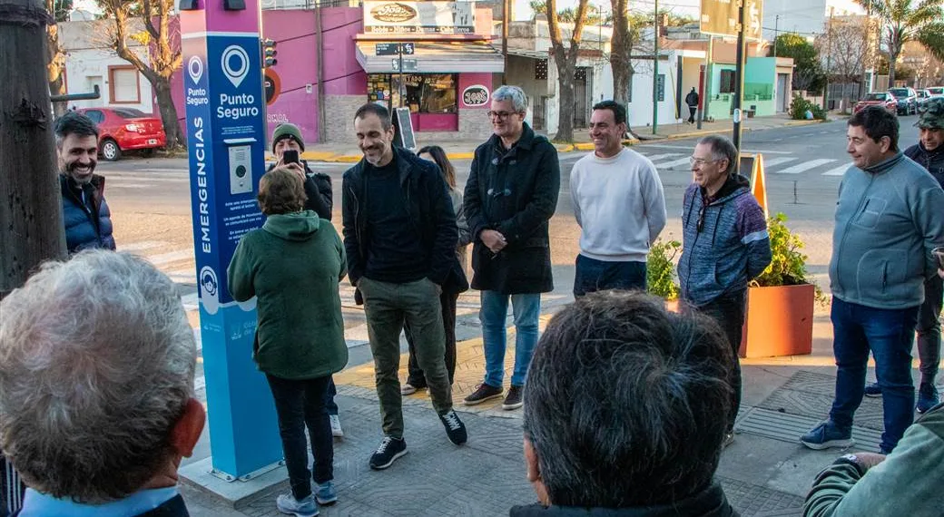 Se activó un nuevo «Punto Seguro» en Arias y Primera Junta