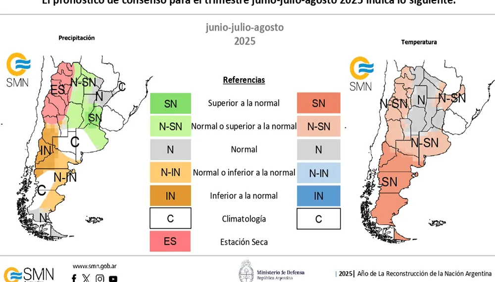 Según el SMN, llega el fenómeno de El Niño