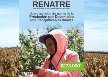 Se actualizó la prestación por desempleo a trabajadores rurales