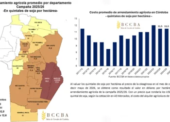 El alquiler agrícola en Córdoba llega hasta los 20 quintales por hectárea