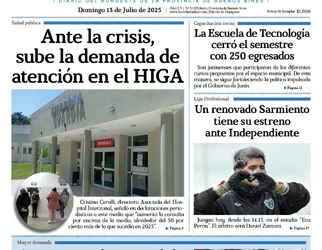 Domingo 13 de julio de 2025