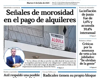 Martes 15 de julio de 2025
