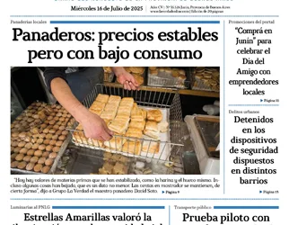 Miércoles 16 de julio de 2025