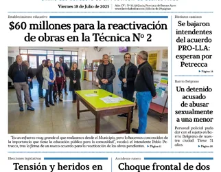 Viernes 18 de julio de 2025