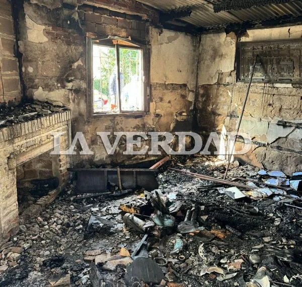 El fuego se llevó todo, pero la solidaridad siempre está presente