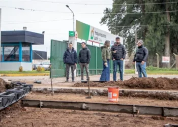 Se ejecutan más obras de infraestructura en el Parque Industrial