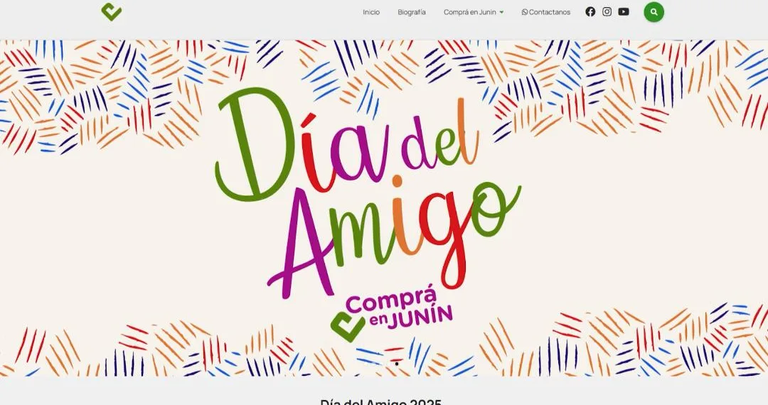 “Comprá en Junín” para celebrar el Día del Amigo con emprendedores locales