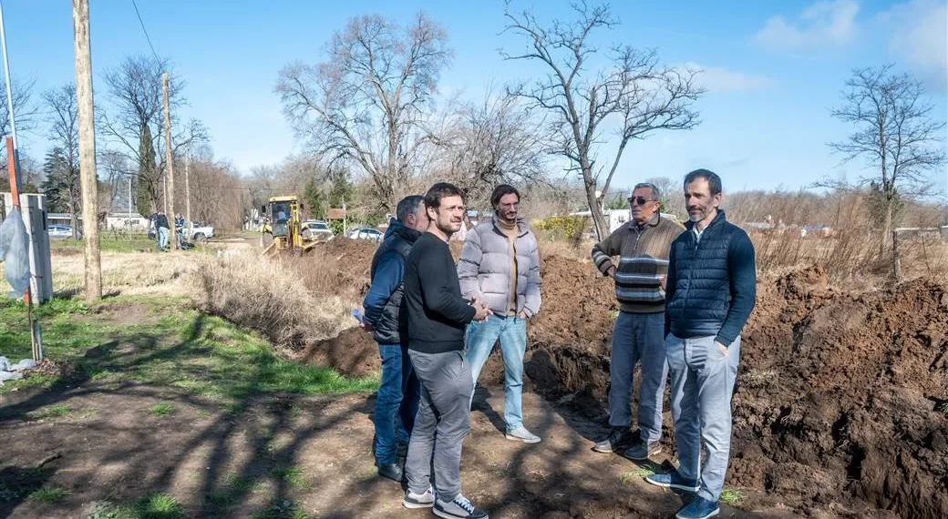 Avanza la extensión de la red de agua en Saforcada
