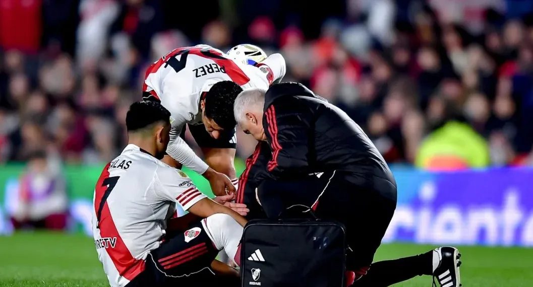 River: se confirmó el grado de la lesión del delantero Maximiliano Salas