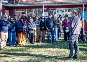 Primera capacitación sobre manejo de árboles frutales