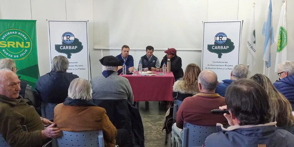 Asamblea de Carbap: productores dijeron basta a la retenciones y de promesas