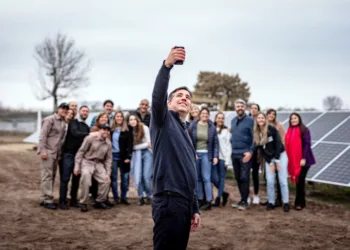 En General Viamonte inauguraron  el primer Parque Solar Municipal