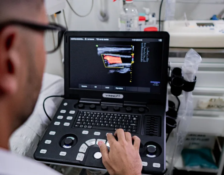 General Viamonte: el Hospital incorporó un ecocardiograma color de última generación