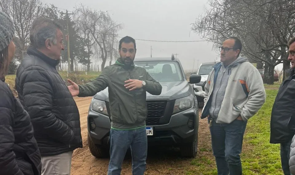 Nueve de Julio: encuentro de autoridades de Desarrollo Agrario con productores