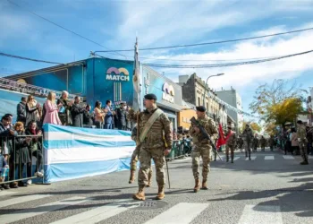 Desfile del 9 de Julio en nuestra ciudad