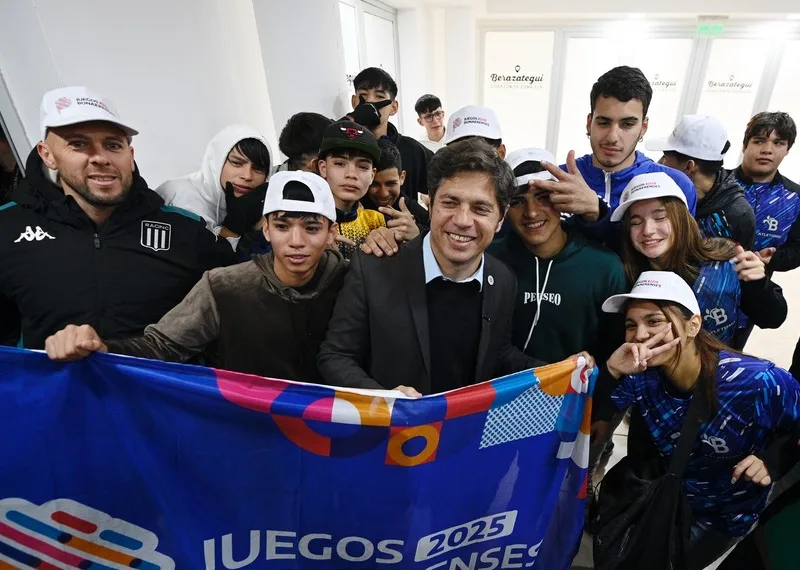 Kicillof presentó los Juegos Bonaerenses 2025