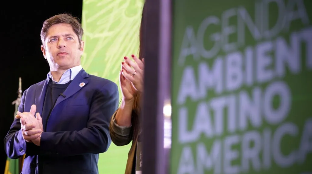 Kicillof: “El cambio climático es una realidad urgente que hay que atender con políticas concretas”