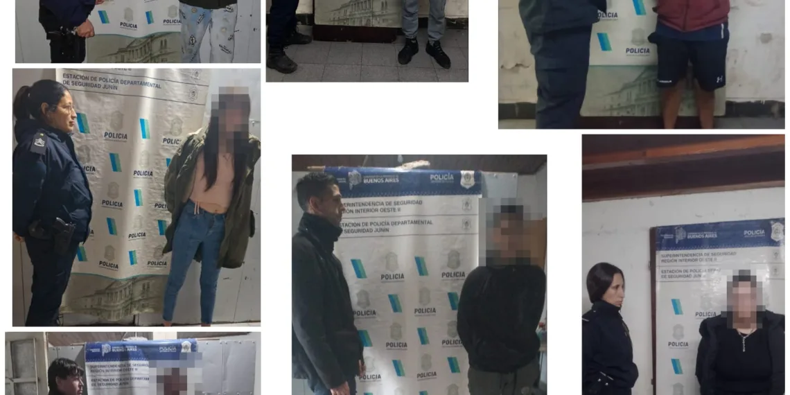 Aprehensiones en el marco de los dispositivos  de seguridad dispuestos en distintos barrios