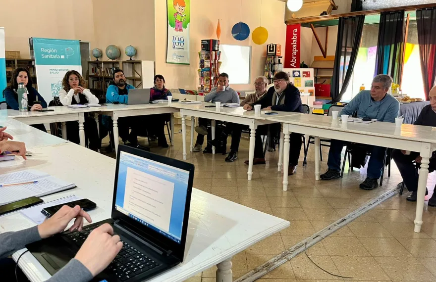 Ameghino fue sede del Consejo Regional de Salud