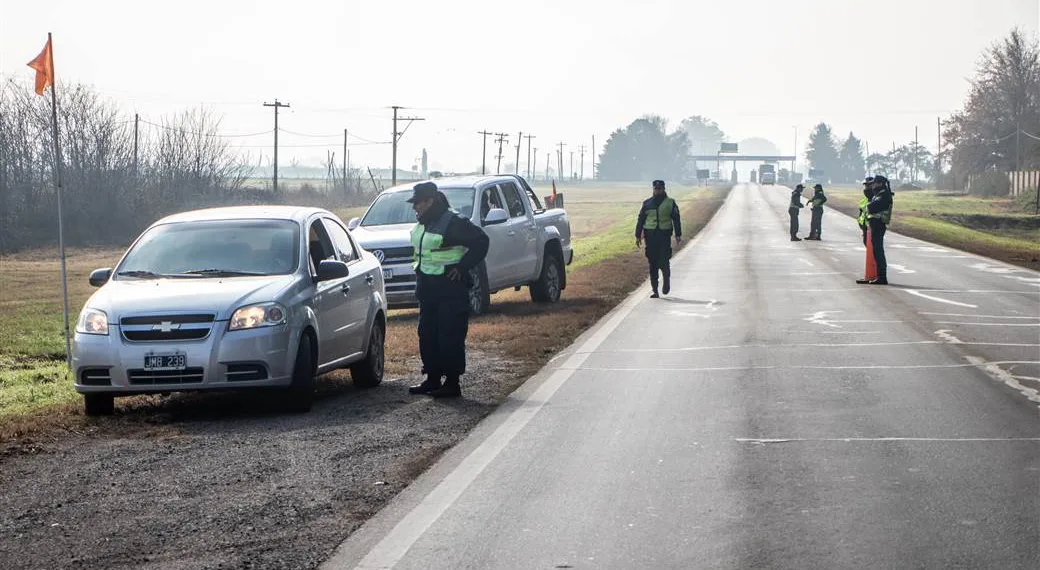 Nuevo puesto policial en Ruta 188 y 31 puntos de ventas derribados en este año
