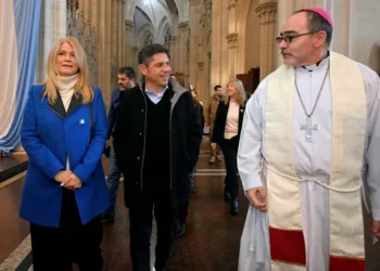 Kicillof participó del Tedeum en la Catedral de La Plata