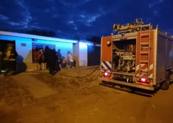 Principio de incendio en una vivienda de calle Bolivia