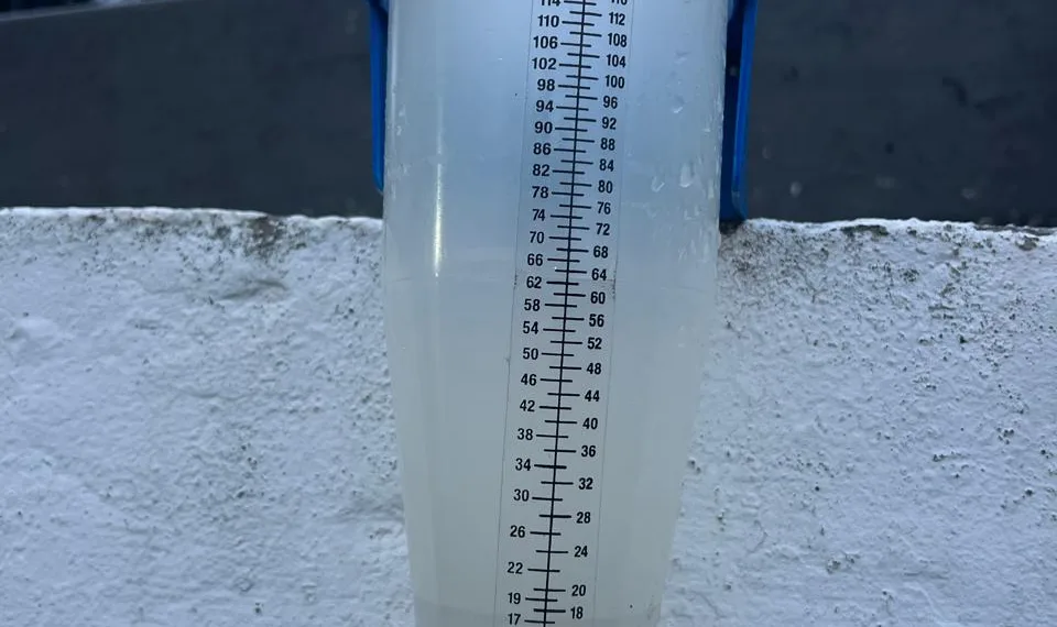 17 mm cayeron sobre Junín en las últimas horas