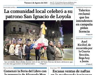 Viernes 1 de agosto de 2025