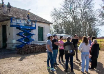 El Municipio pone en valor el edificio donde funcionan la Casita del Saber y el Museo en Roca