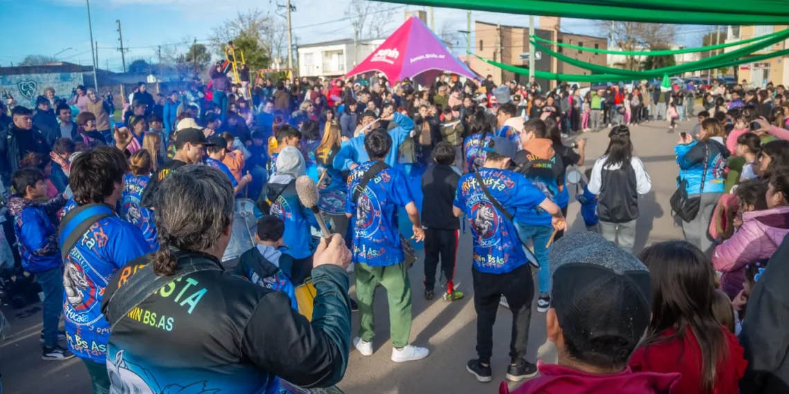 Siguen los festejos por el Día del Niño en los barrios de Junín
