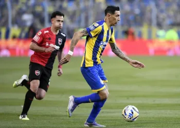 Antes de venir a Junín, Di María convirtió un golazo y le dio a Central otro clásico ante Newell’s